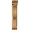 Ekena Millwork Funston Traditional Smooth Bracket w/ Offset Brace, Western Red Cedar, 5 1/2"W x 18"D x 30"H BKT0604X18X30FST01SWR - alternate 3